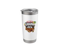 Here in Ghana We Live in Harmony Pride Design Stainless Steel Insulated Tumbler