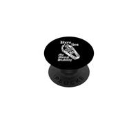 Here Lies My Mental Stability - Fun Saying Attitude Skeleton PopSockets Adhesive PopGrip