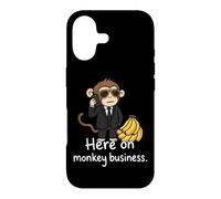 Here on Monkey Business Rich Ape Fancy Suit Bananas And Jet Case for iPhone 17