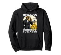 Here on Monkey Business Rich Ape Fancy Suit Bananas And Jet Pullover Hoodie