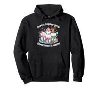 Here’s Hoping Your Christmas Is White Dentist Teeth Pun Fun Pullover Hoodie