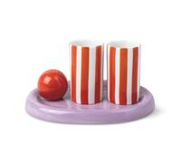 Here’s How | Lily Mae Ceramic Shot Glasses | Set of 2 | Poppy & Lilac