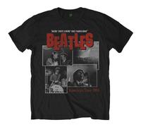 Here They Come T-Shirt The Beatles Black S
