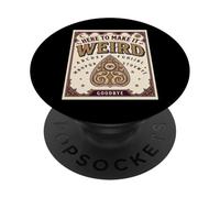 Here To Make It Weird Gothic Talking Board PopSockets Adhesive PopGrip