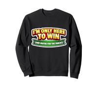 Here To Win And Maybe For The Snacks Bingo Board Game Night Sweatshirt