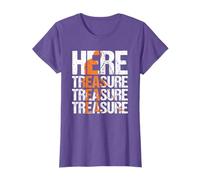 Here Treasure Detector Metal Detecting T-Shirt
