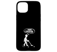 Here Treasure Treasure Funny Metal Detecting Joke Case for iPhone 15 Plus