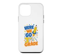 Here We Go 3rd Grade Back To School Rocket Boys Girls Kids Case for iPhone 12 mini