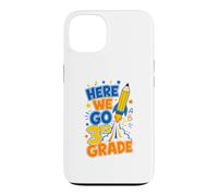 Here We Go 3rd Grade Back To School Rocket Boys Girls Kids Case for iPhone 13