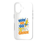 Here We Go 3rd Grade Back To School Rocket Boys Girls Kids Case for iPhone 17