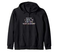 Here We Go Again Hi How Was Your Summer Parents Student Zip Hoodie