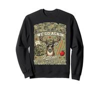 Here We Go Again I Mean Welcome Back Deer Back To School Sweatshirt