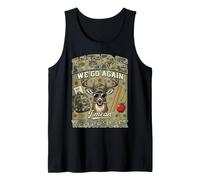 Here We Go Again I Mean Welcome Back Deer Back to School Tank Top