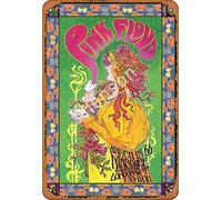 HERE YEARN Pink Floyd March.15.66 Metal Tin Sign Painted Modern Wall Decoration Game Room House Rules Metal Street Sign Art Poster