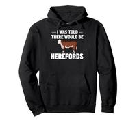 Hereford Cow Cattle Bull Beef Farm Pullover Hoodie