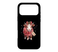 Hereford Cow Cattle Farmer Snowman Wrapping Paper Present Case for iPhone 17 Pro Max
