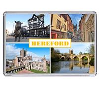 Hereford England United Kingdom Souvenir Acrylic Fridge Magnet (Standard: 70x45mm)