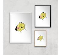 Here's Chicky Giclee Art Print - A3 - Print Only