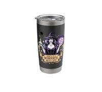 Heres to A Wonderful Hex Witchy Halloween Vibes Stainless Steel Insulated Tumbler