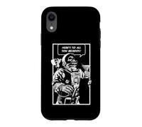 Here's To All You Weirdos Dead Goth Skull Astronaut Case for iPhone XR