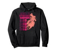 Here's To Strong Women May We Be Them May We Know Them Pullover Hoodie
