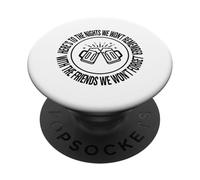 Here's To The Nights We Won't Remember Beer Mugs Party PopSockets Adhesive PopGrip