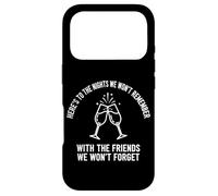 Here's To The Nights We Won't Remember Clinking Flutes Case for iPhone 17 Pro