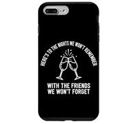 Here's To The Nights We Won't Remember Clinking Flutes Case for iPhone 7 Plus/8 Plus