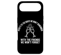 Here's To The Nights We Won't Remember Clinking Flutes Case for iPhone Air