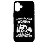 Here's To The Nights We Won't Remember With The Friends Case for iPhone 16 Plus