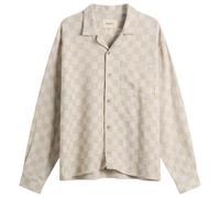 Heresy Men's Trellis Revere Shirt Ecru Check