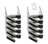 Heretom 10-PACK 2.5" DXD9H Hard Drive Tray Caddy for Dell Gen14-16 Servers | 2.5 Inch SFF Hot Swap HDD Tray 0DXD9H Compatible with Dell PowerEdge R640 R740 R650 R750 R660 R760 SAS SATA NVMe