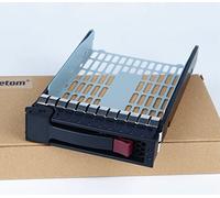 Heretom 3.5" 373211-001 373211-002 SATA/SAS Hard Drive Tray Caddy Compatible for HP Compaq ProLiant DL120 G7 ML350 G4p ML310 ML350 G5 G6 ML370 G5 DL180 G6 and More - with 4 screws