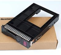 Heretom 3.5"Hard Drive Caddy 651314 with 661914 2.5" to 3.5" for HP Gen8-10 | 651314-001 LFF Hot Swap SAS SATA HDD SSD Caddy+661914-001 2.5" to 3.5" Adapter Bracket Kit for HP ProLiant G8 G9 Standard G10