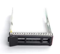 Heretom 3.5 Inch SAS SATA SSD Hot-swap LFF Hard Drive Tray Caddy for Lenovo ThinkSystem SR250 Rack Server (NOT for 2.5" Drive)