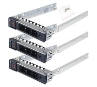 Heretom 3 Pack 2.5" DXD9H SAS SATA Hard Drive Caddy Enclosure for Dell PowerEdge Server R440 R640 R6415 R740 R740xd R7415 R7425 R840 R940xa XC640-10 XC5420-6 XC746 0xd-24 XC940-24 C6420 Series