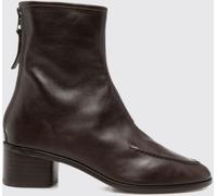 HEREU Juliol Smooth Calfskin Ankle Boots with Round Toe - Size: 40 - female