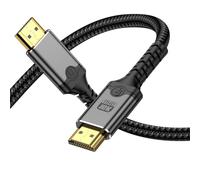 Herfair 16K HDMI Cable Cord Ultra High Speed Gold Plated 8K@60Hz 48Gbps Lead Converter,HDMI 2.2 HD 96Gbps,16K@60Hz,8K@240Hz,4K@480Hz eARC HDR10 HDCP 2.2/2.3, Compatible for PS5/4 for X (3M)