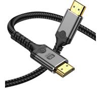 Herfair 8K HDMI Cable Cord Ultra High Speed Gold Plated 8K@60Hz 48Gbps Lead Converter,HDMI 2.1 HD 48Gbps,4K@120Hz HDMI Lead eARC HDR10 HDCP 2.2/2.3, Compatible for PS5/4 for X (1M)