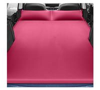 HerfsT Car Inflatable Air Mattress for VW Caddy, Flocked Surface Inflatable Mattress Portable Air Bed Mattress for Camping, Travel,E/Red