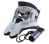 HErfst Cerviflex Neck Stretcher Electric Air Pump Neck Brace Portable Cervical Traction For Relieve Neck Pain Support With 3 Power Traction Built-in 8 Airbag
