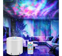 HERHOTER - Galaxy Projector, Star Projector with Timer and Remote Control for Adult Bedroom Decor, Party, Star Night Light