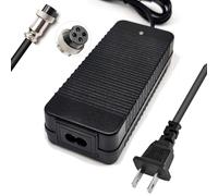 HERISKEER 63V 4 Prong Charger for Segway Ninebot S/S-MAX, Mini Pro/MiniPro, GoKart/Go Kart/Go Kart Pro, N3M240 N3MM240 Power Supply 4 Pin Connector