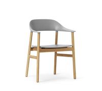 Herit Dining Chair w. Armrest Oak/Gray