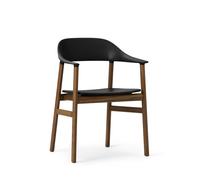 Herit Dining Chair w. Armrests Smoked Oak/Black
