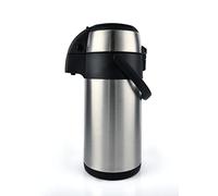 Heritage 66 Stainless Steel Thermal Coffee Carafe Airpot Dispenser Triple Wall Thermal Vacuum insulated 12 hours heat Retention 24 hours cold Retention (3 liters)