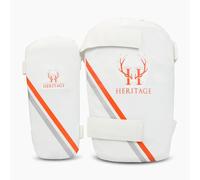 HERITAGE Academy Club Cricket Arm Pad & Thigh Guard Set | Cricket Padded Protection Leg Pads Men Junior Women