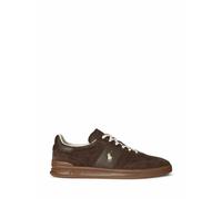 Heritage Aera PP Suede Trainers chocolate brown