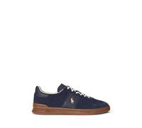 Heritage Aera PP Trainers in Suede Navy Blue