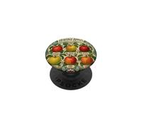 Heritage Apples Vintage Orchard Fruit Chart PopSockets Adhesive PopGrip
